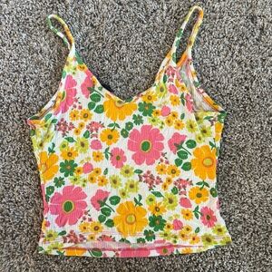 Forever 21, cropped summer tank🌸 Size Medium